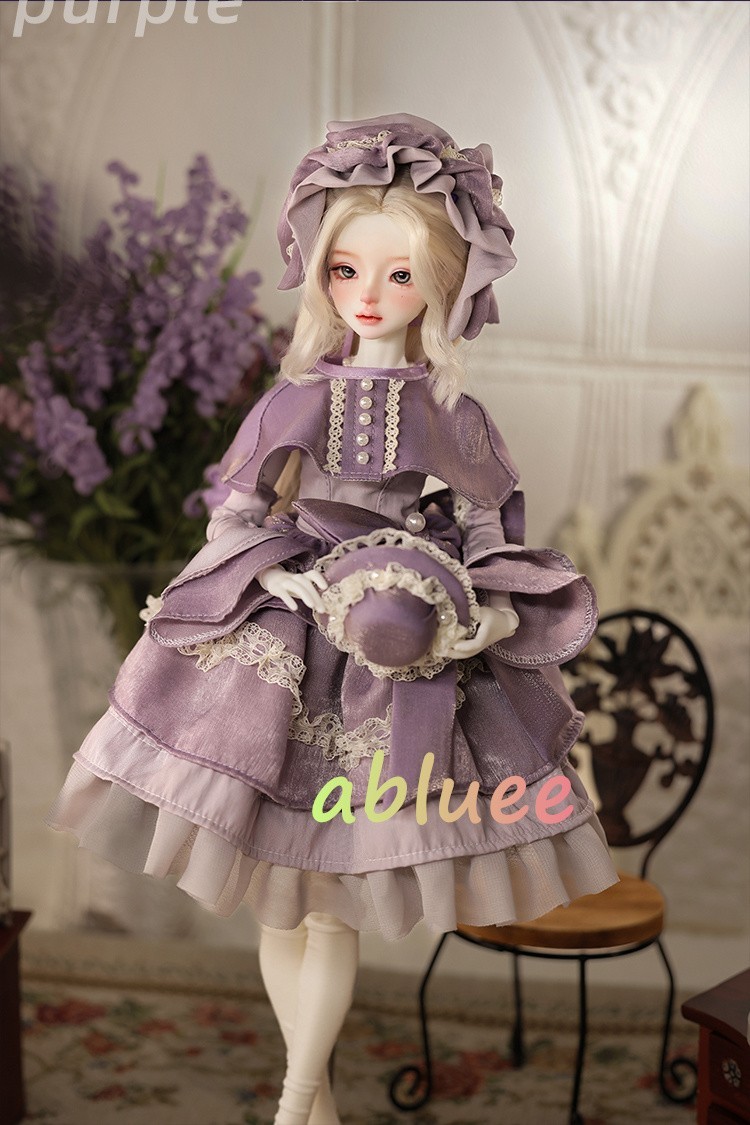 1/4 Shuga Fairy PURPLE With Clothes Ball-jointed Doll Action Figure