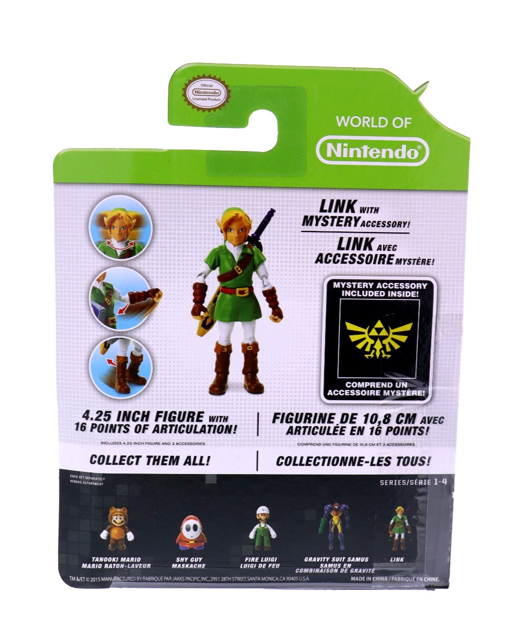 World of Nintendo: Legend of Zelda -Link Action Figure