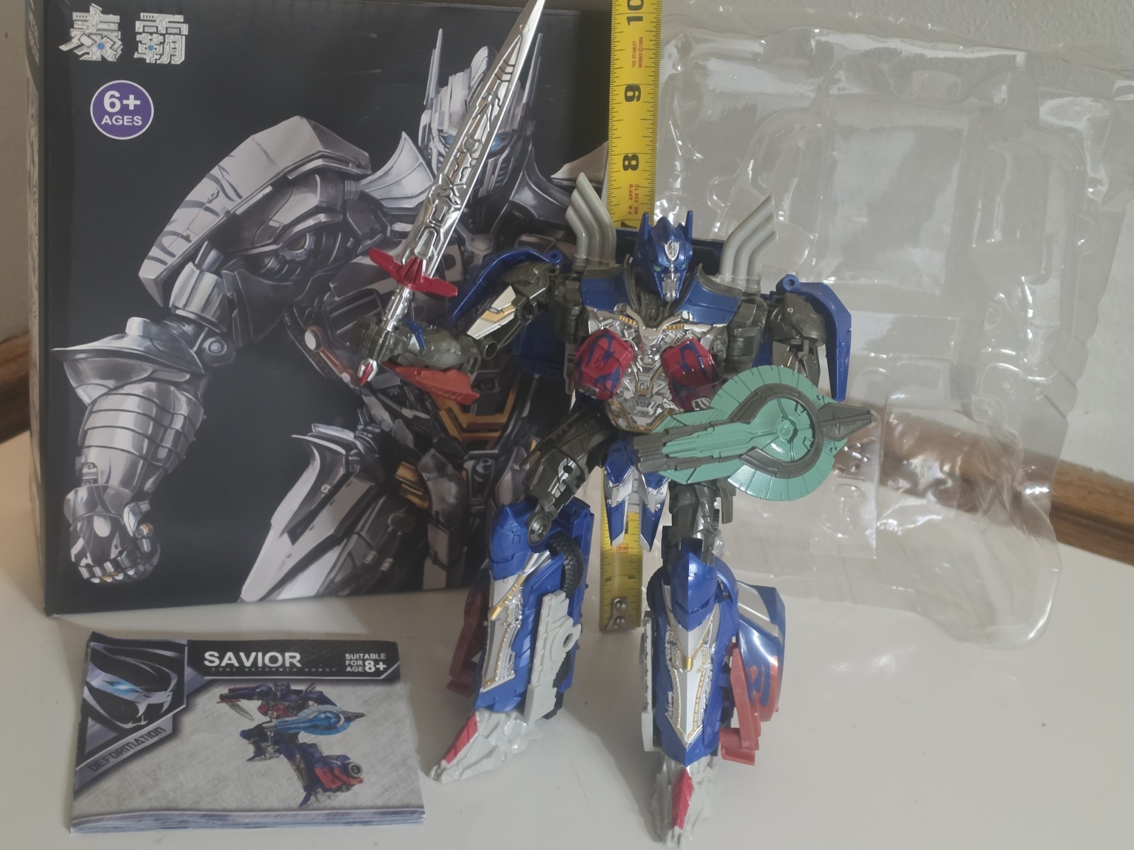 INTERSTELLAR YS-01 K.O. Transformers Optimus Prime w/ Sword & Shield (2014)