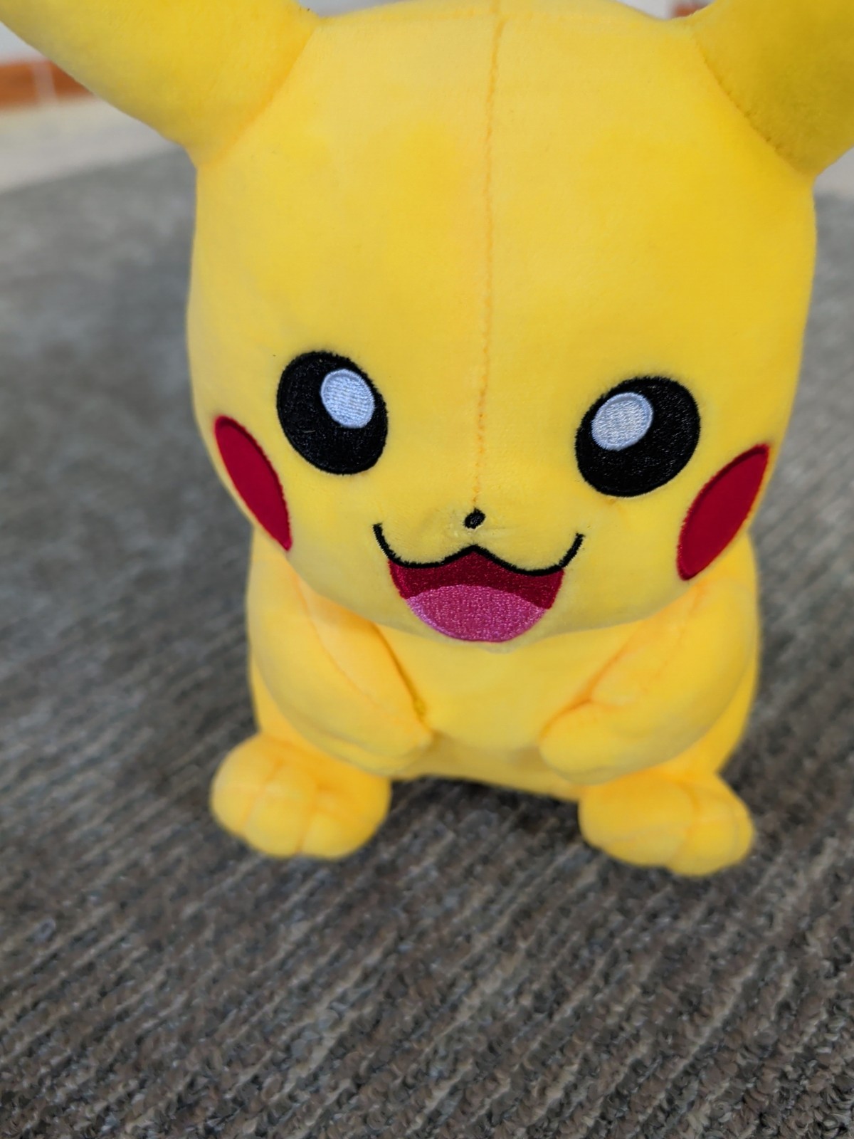 Pikachu Plush Pokemon 10 Inch. For Sale In mainland China Only