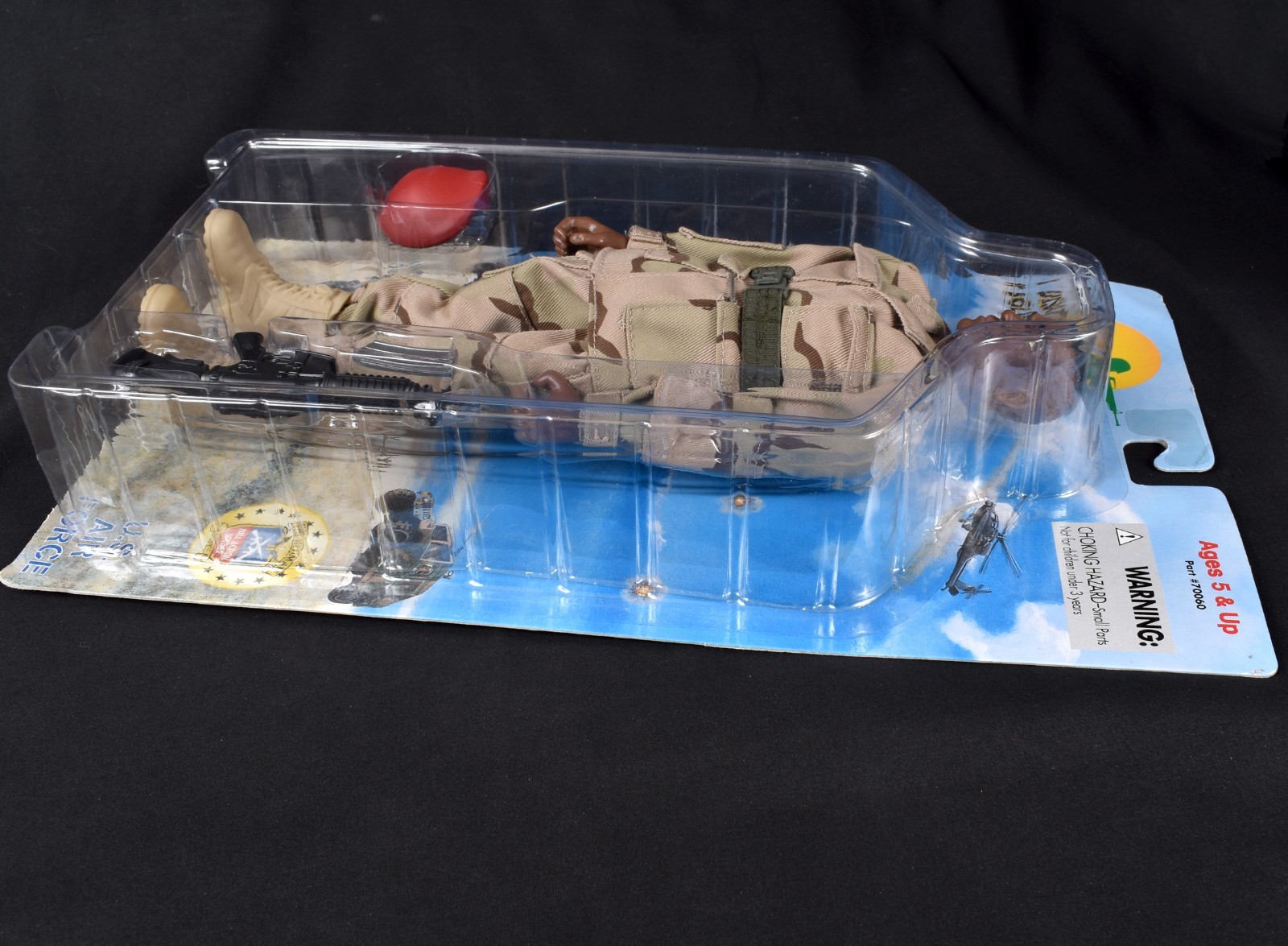 1:6 Ultimate Soldier Combat Controller Desert Camo Uniform AA Black 1999 Figure