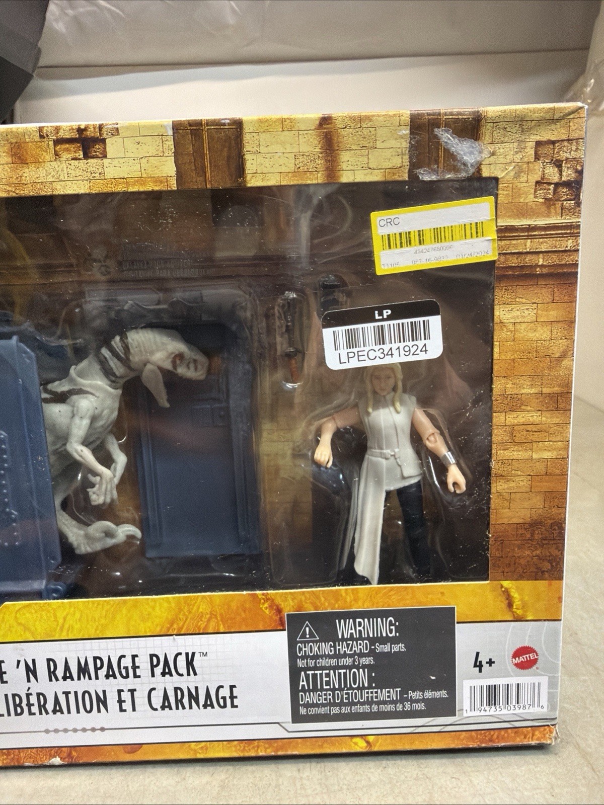 NEW 2022 Jurassic World Dominion RELEASE ‘N RAMPAGE PACK Atrociraptor & Soyona