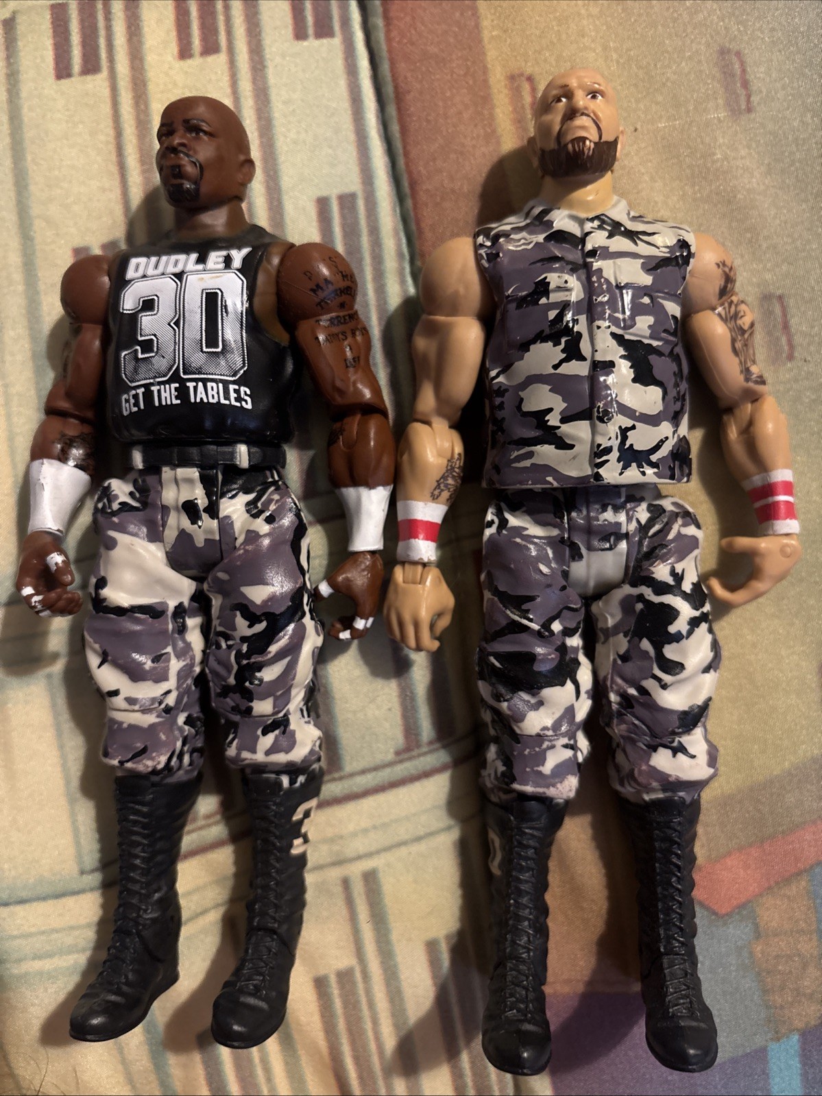 WWE Dudley Boyz Battle Pack 41 Mattel Wrestling Action Figures Bubba Ray D-Von