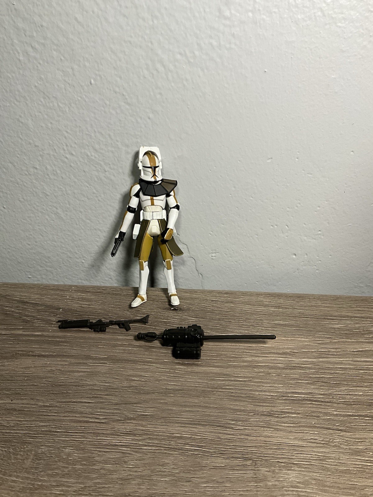 Star Wars the Clone Wars Commander Bly Phase 1 Armor Figure 3.75 Loose Trooper