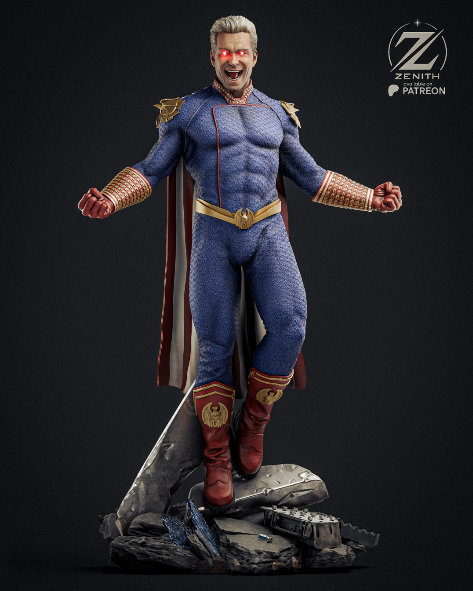 Homelander The Boys figure 1/6 Garage Kit custom unpainted READ