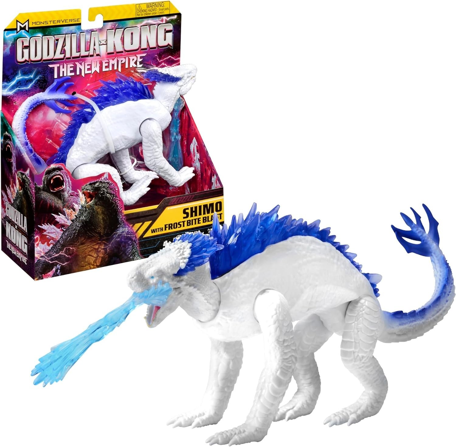 Godzilla x Kong The New Empire 6″ Shimo Figure with Frost Bite Blast -New/Sealed