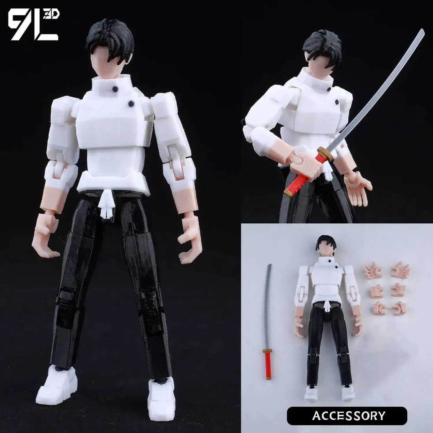 9L 3D Anime Figure Jujutsu Kaisen Sukuna T13 Movable Dummy Lucky13 Toy Gift