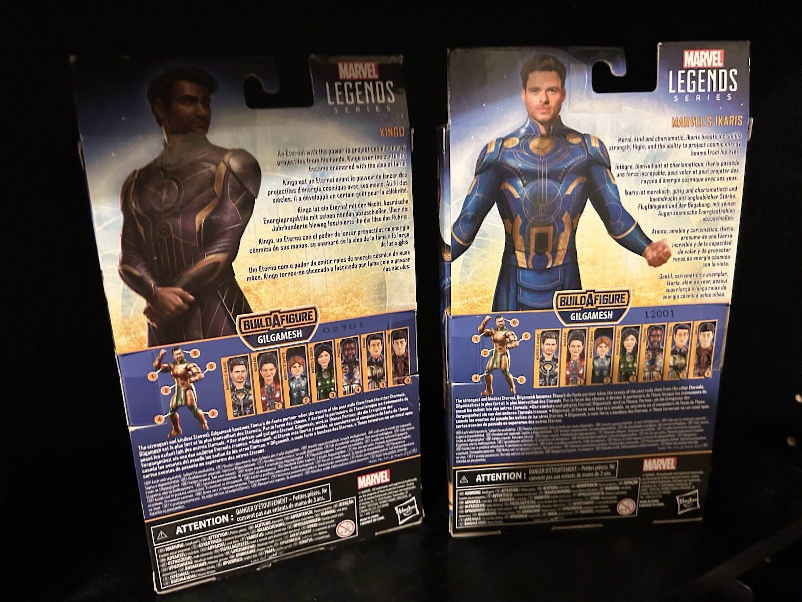 Eternals Gilgamesh Marvel Legends Kro Druig Sersi Ikaris Ajak Kingo Sprite Toys