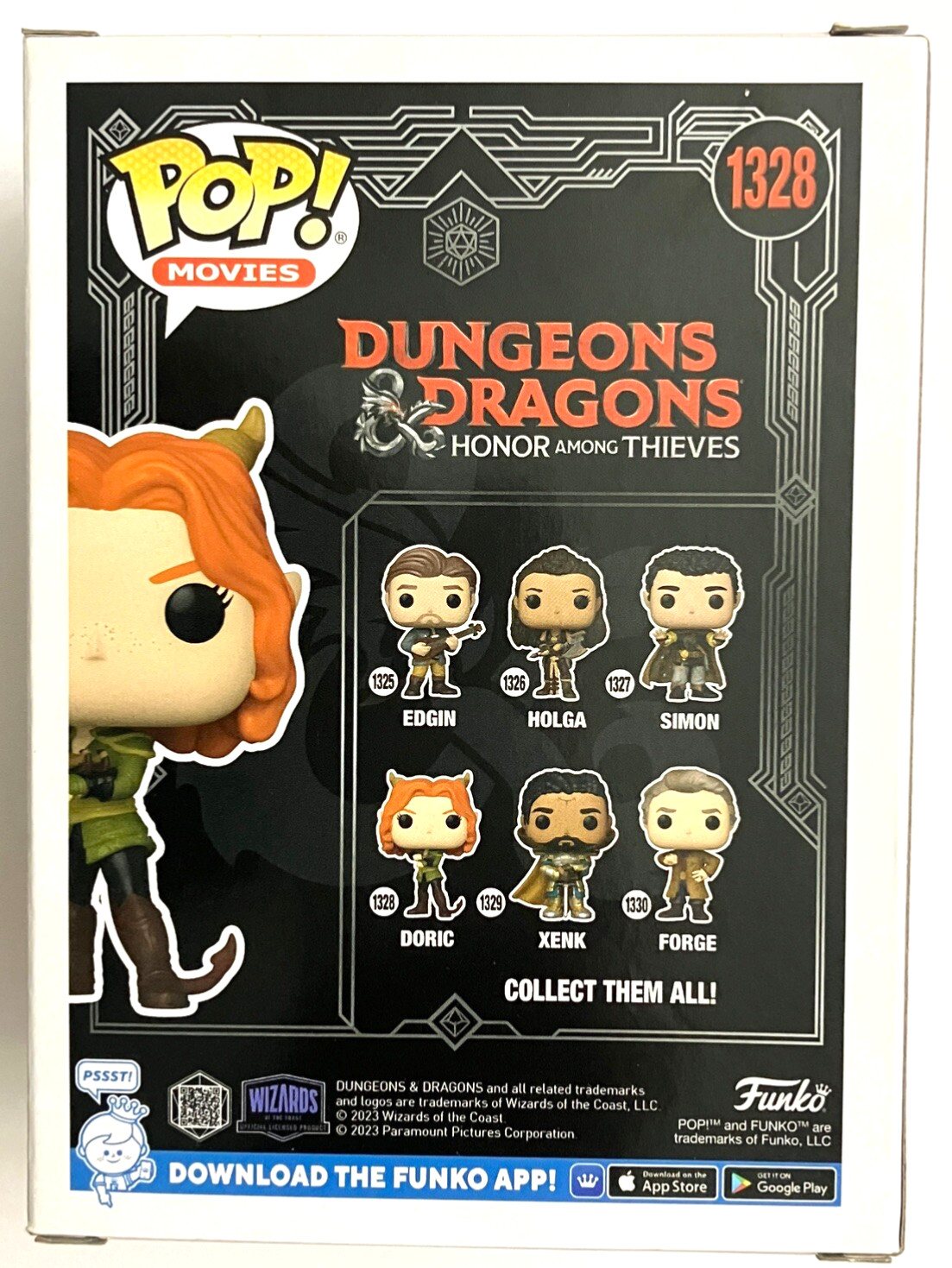 “Dungeons & Dragons Honor Among Thieves” Doric Sophia Lillis Funko Pop #1328 New
