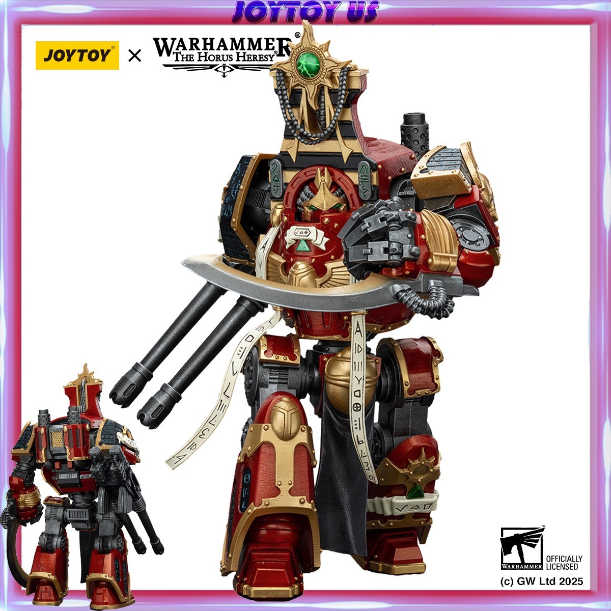 JOYTOY Warhammer 40K Thousand Sons Contemptor-Osiron Dreadnought 1/18 Model Toys