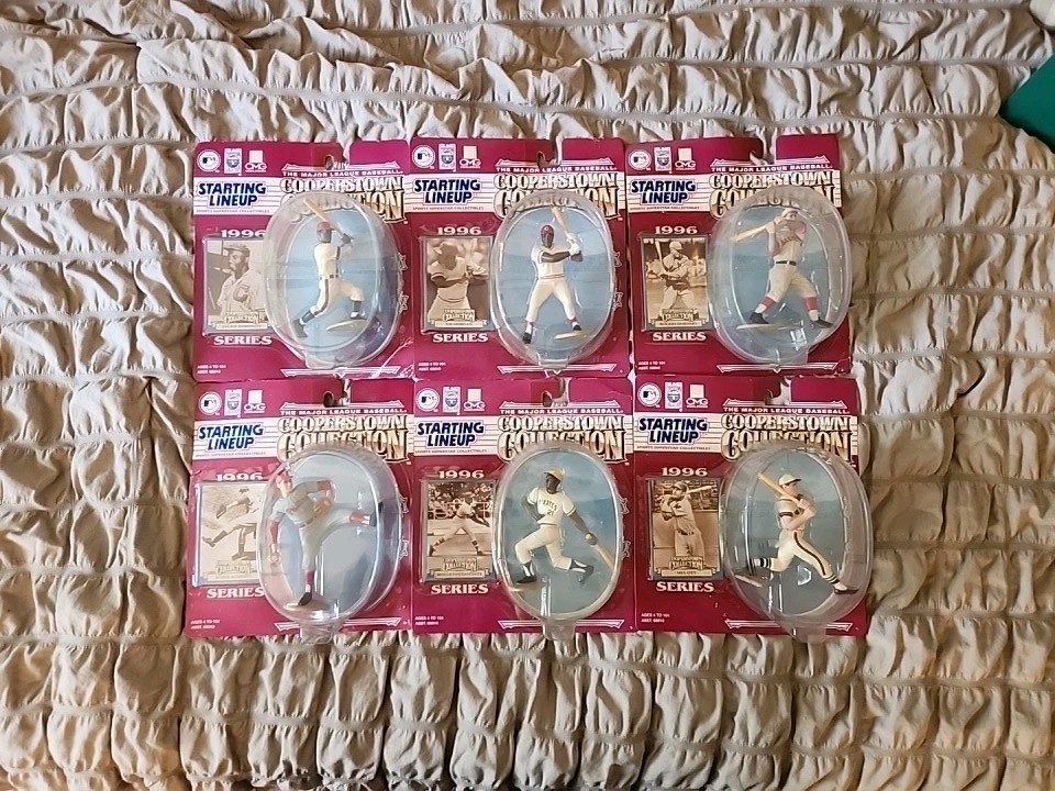 starting lineup Cooperstown Collection Lot Of 6