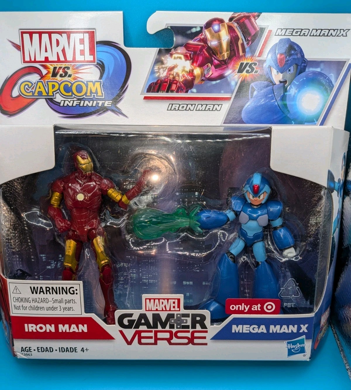Marvel vs Capcom Infinite: Iron Man & Mega Man X Action Figure 2-Pack Target