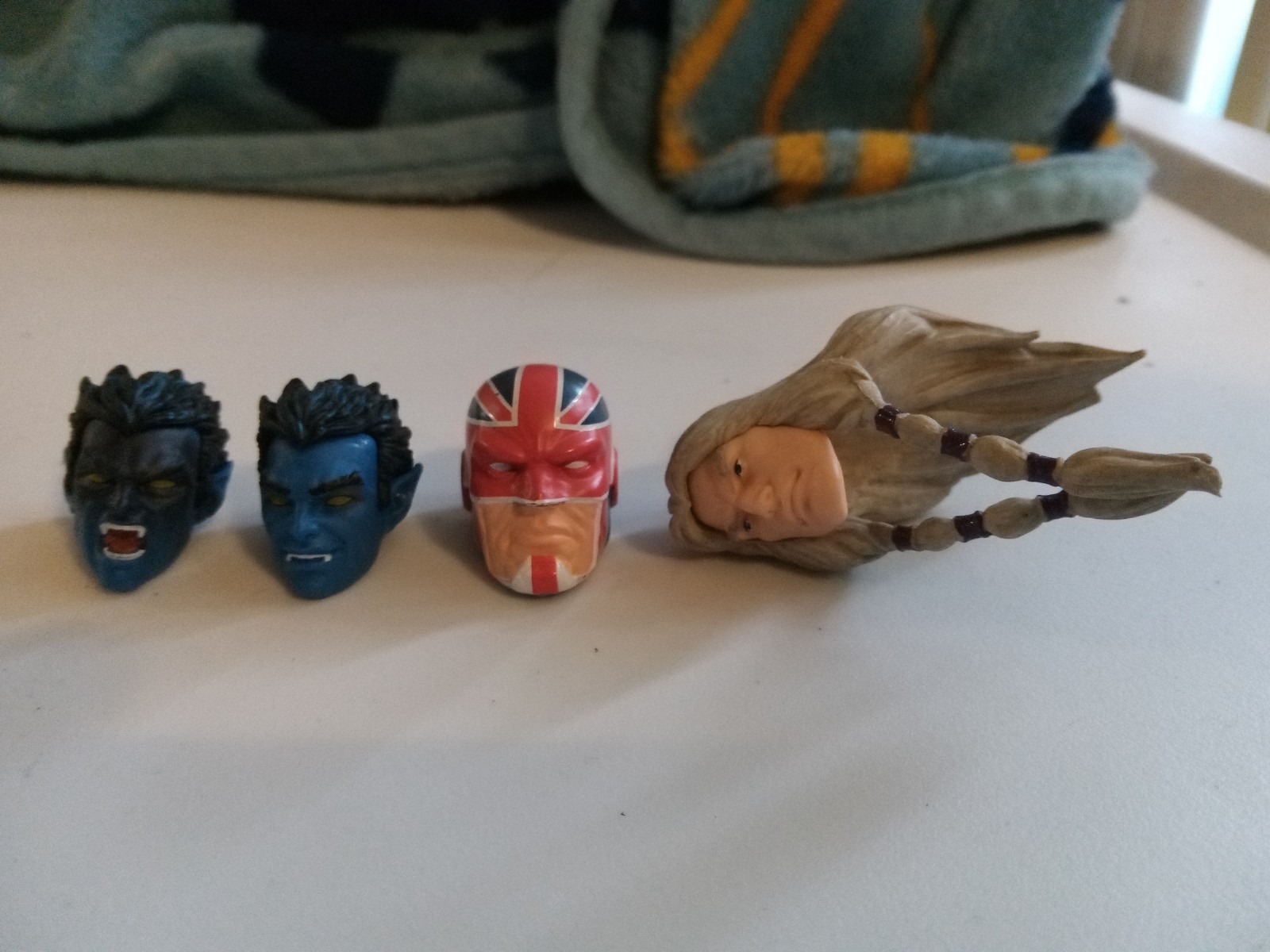 Rare Marvel Legends Heads PLEASE SEE PHOTOS
