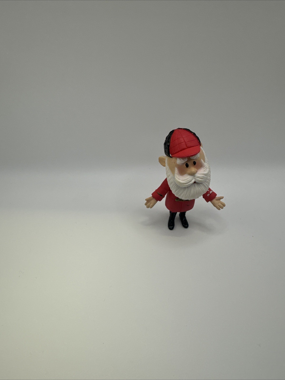 3” Santa Figure With Hat Round 2 LLC character, artist figurine