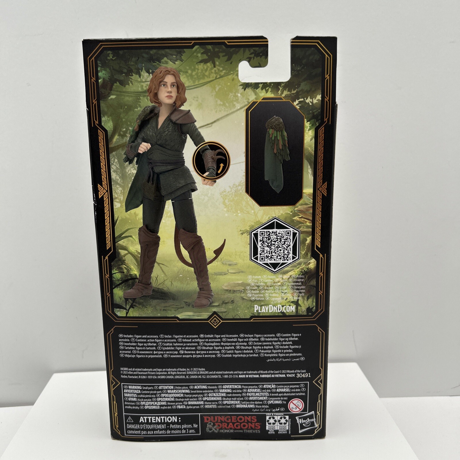 Dungeons & Dragons Doric Action Figure 6″ Honor Among Thieves Golden Archive New