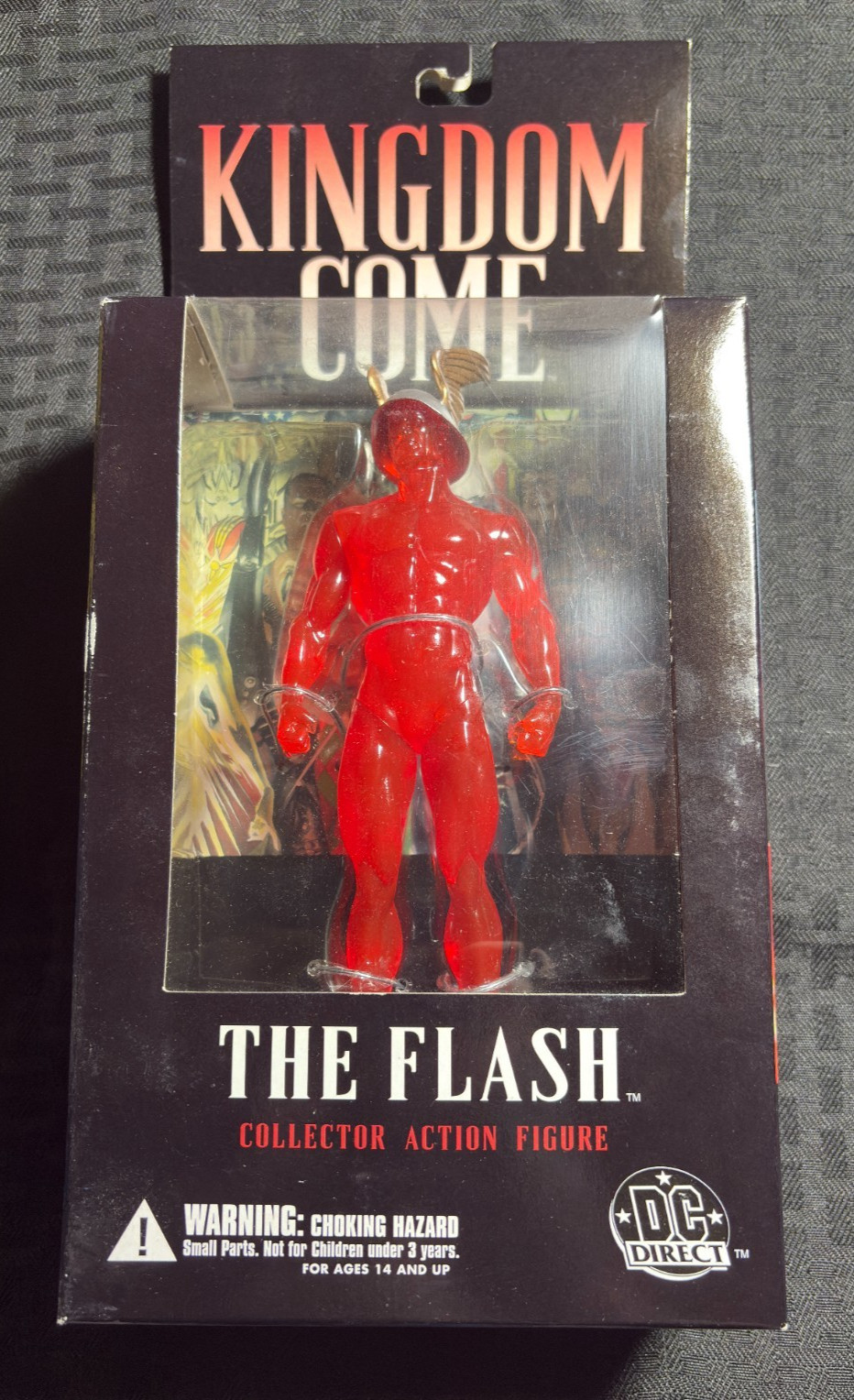 KINGDOM COME The Flash Action Figure MIB C-6.0 Alex Ross Wave 1 DC Direct