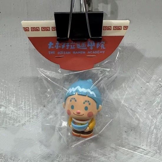 UNBOX The OJISAN RAMEN ACADEMY Younger Sister Sofubi Vinyl Figure Toy H6CM/2.4in