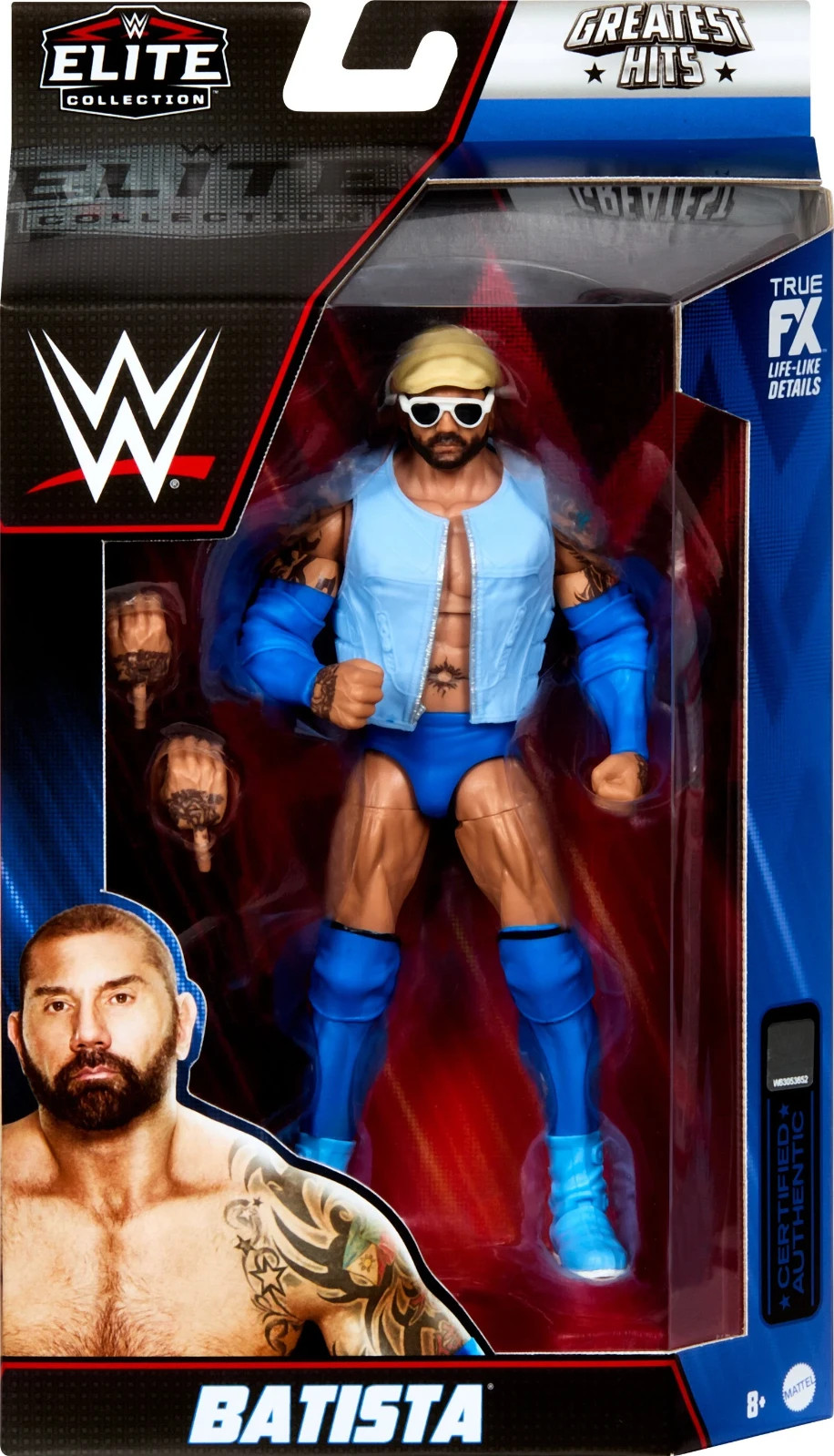 WWE Elite Collection Greatest Hits 2023 Batista Action Figure NEW