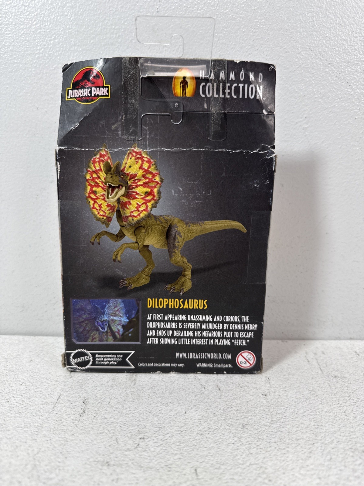 Jurassic World Hammond Collection Dilophosaurus HFG60 Brand New