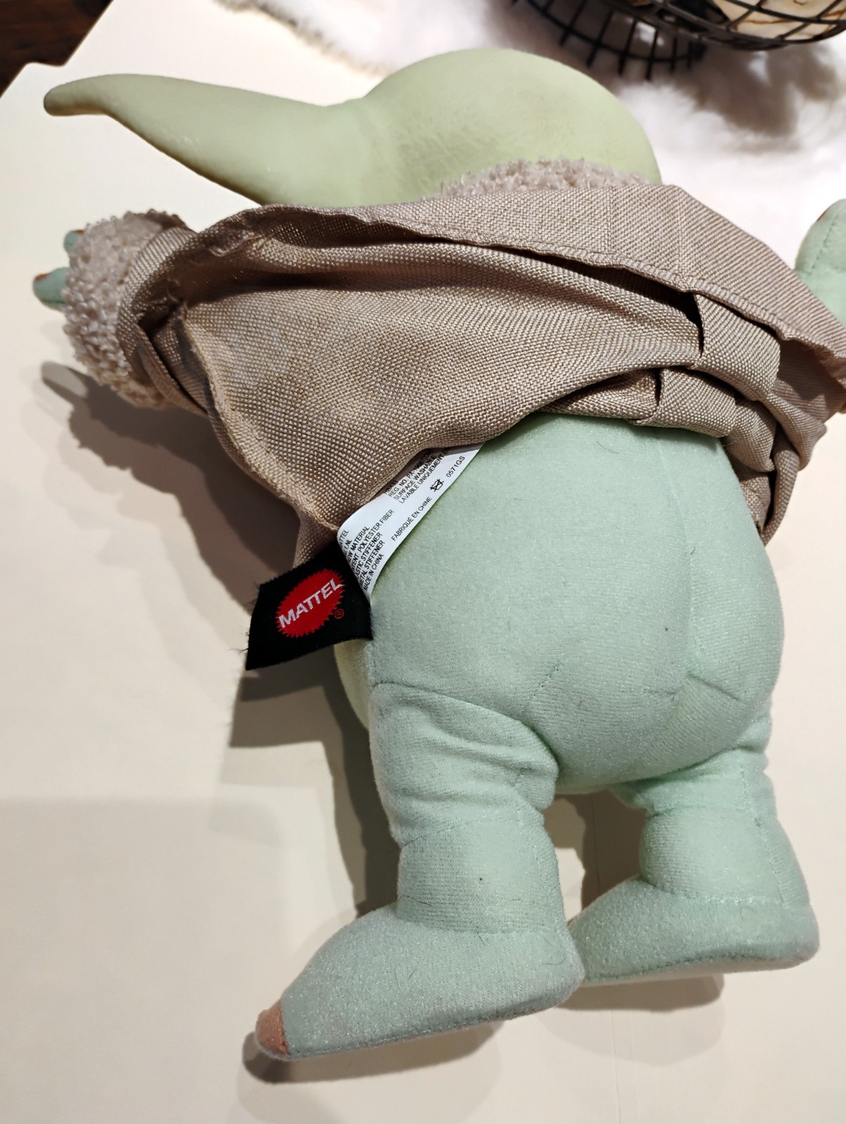 2020 Star-Wars The Mandalorian Baby Yoda Grogu Plush & Rubber Doll 12″ STARWARS