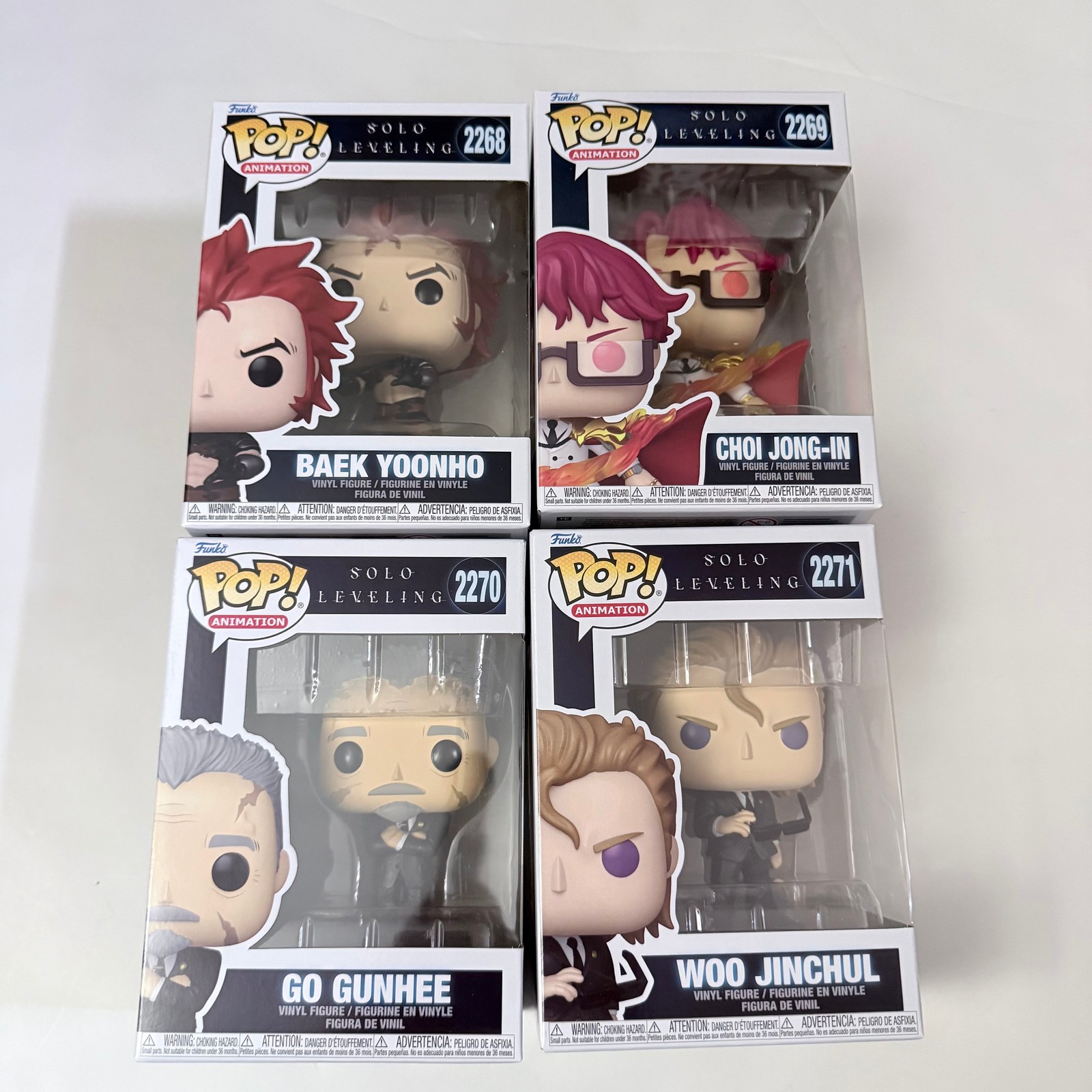 Funko Pop! Animation Solo Leveling Set of 4