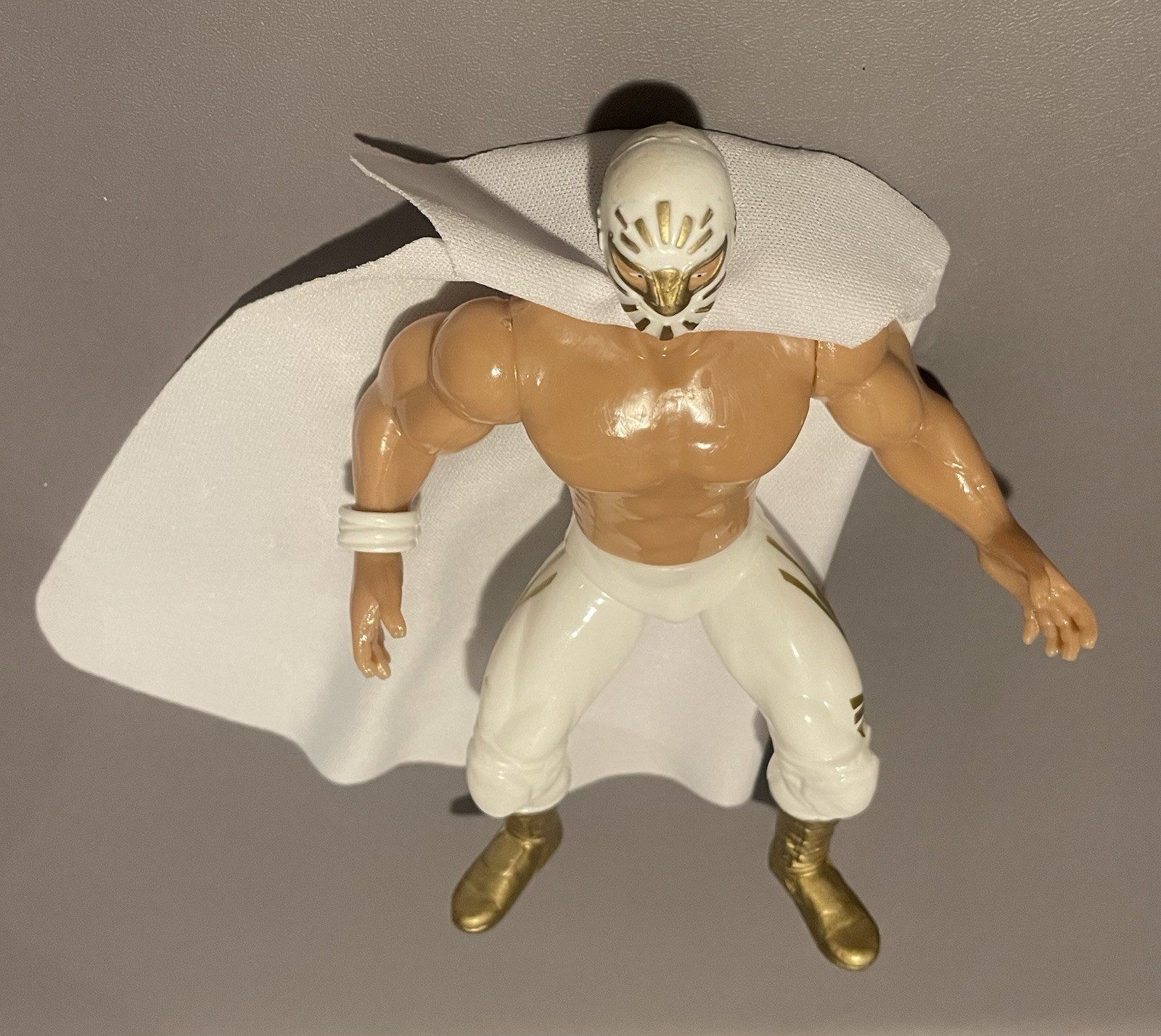 Mistico Sin Cara 7inch Articulated Lucha Libre Mexican Bootleg Figure