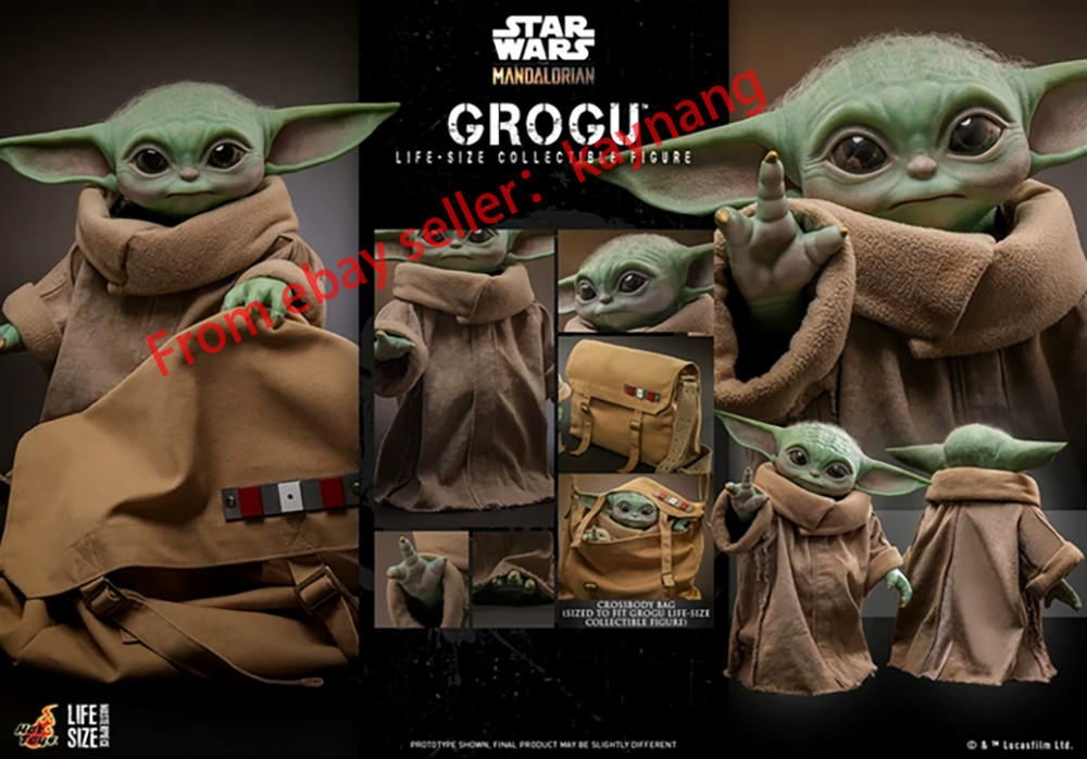 Hot Toys LMS015 Star Wars The Mandalorian 1/1 Scale Grogu Action Figure Model