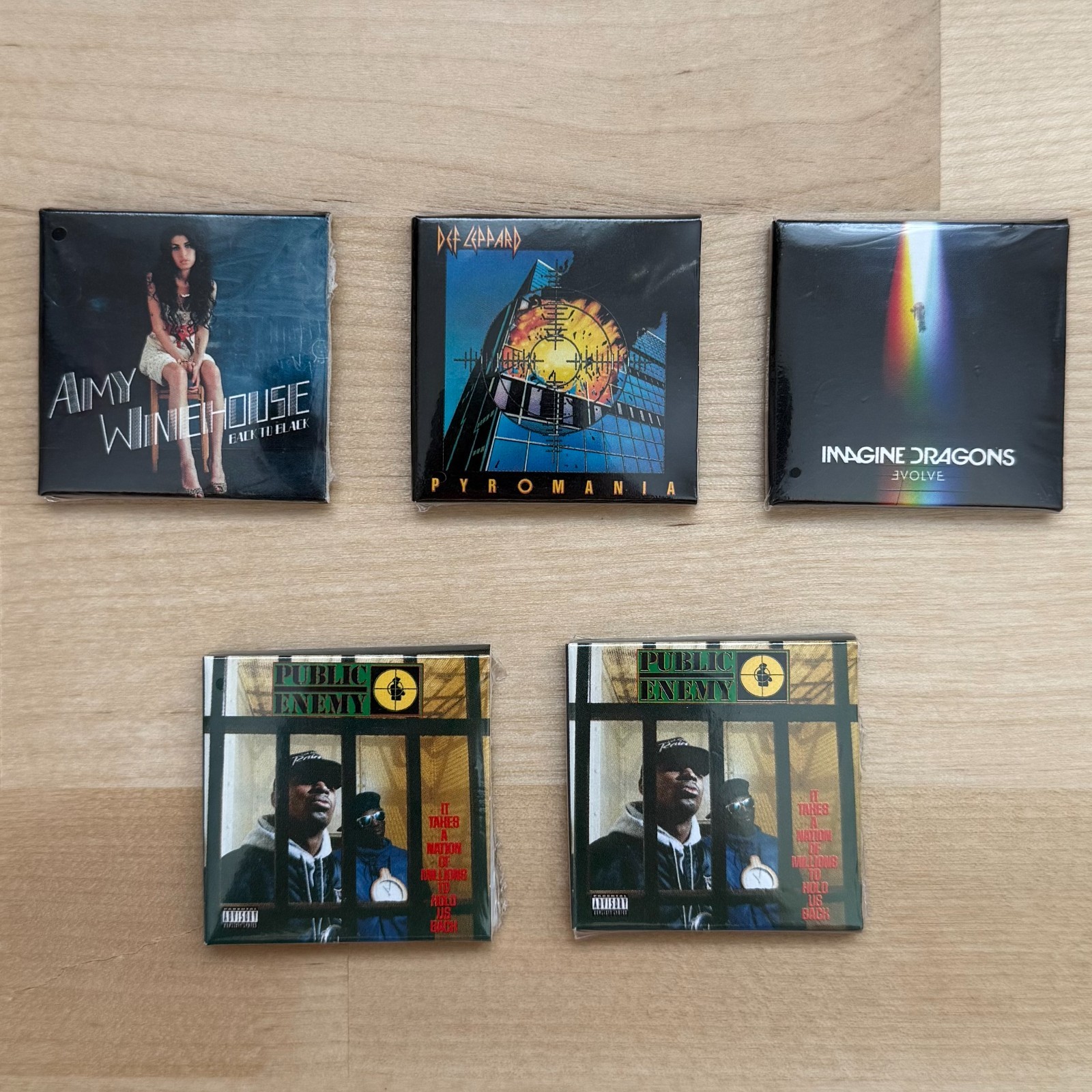 SEALED Lot of 5 MGA’s Miniverse Real Music Vinyl Series 1 – Can Buy Separately!