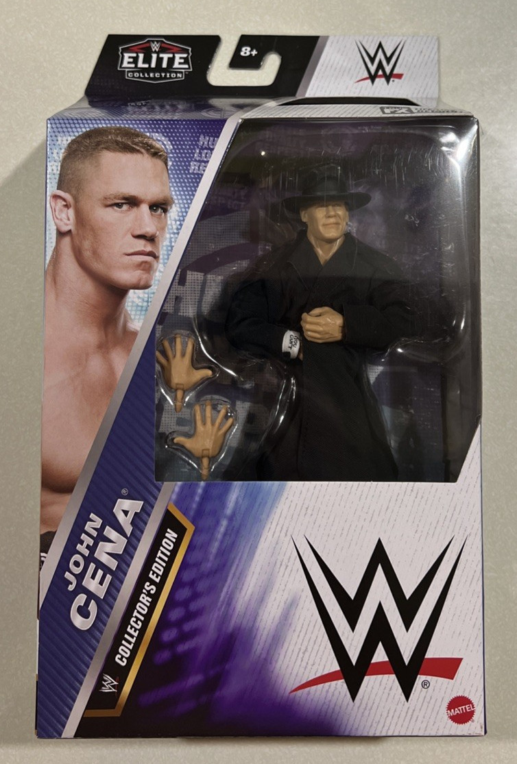 NEW 2025 WWE Elite John Cena WrestleMania 22 Gangster Collector’s Edition