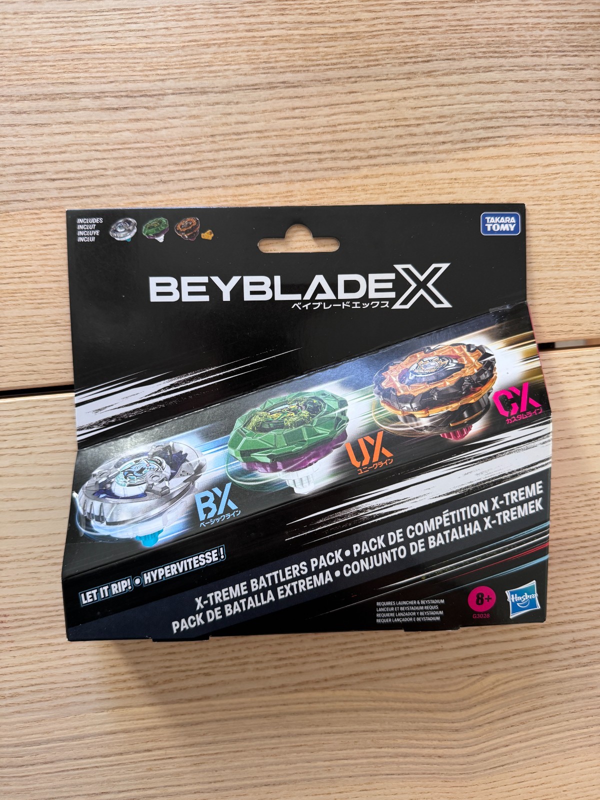 Beyblade X Xtreme Battlers Pack Emperor Might Deck Set Hasbro NEW UNOPENED