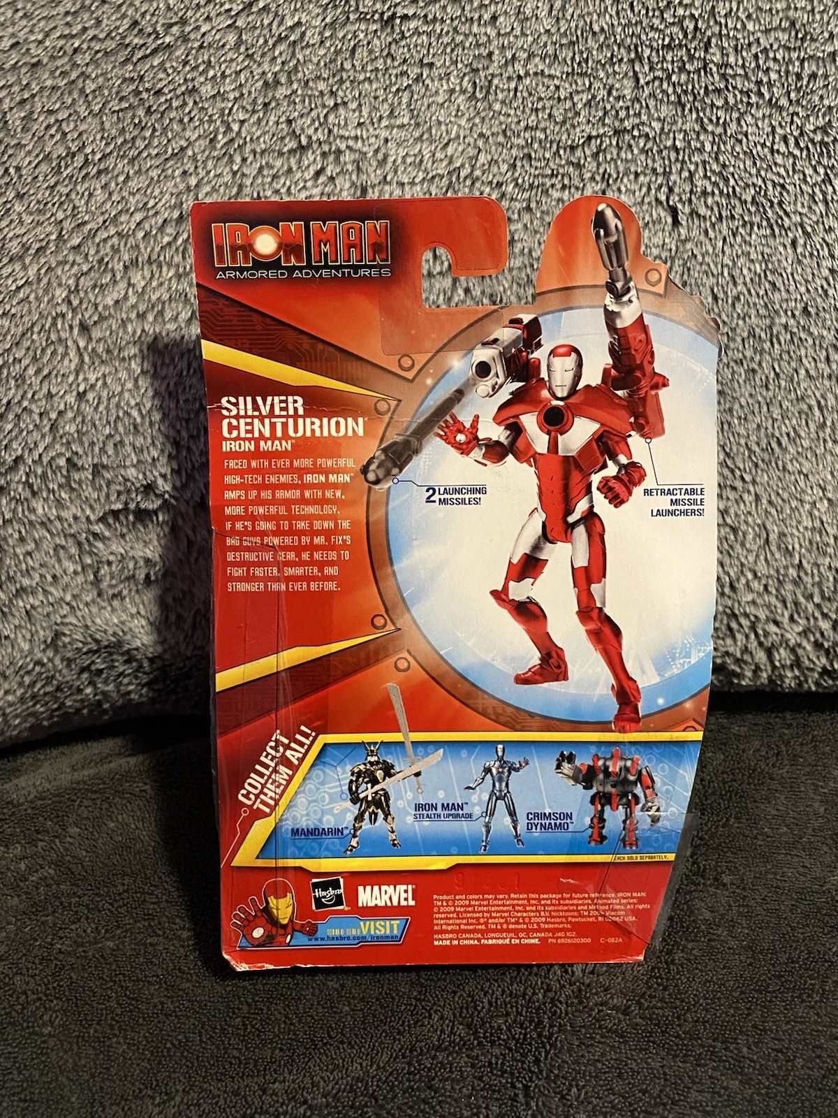 Iron Man Armored Adventures Silver Centurion Figure New Marvel Nicktoons