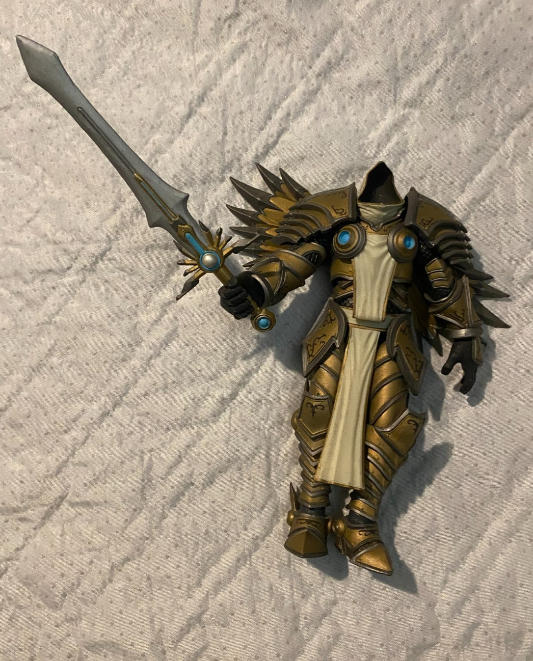 2015 Neca Heroes of the Storm Diablo Archangel of Justice Tyrael Figure W/ Sword
