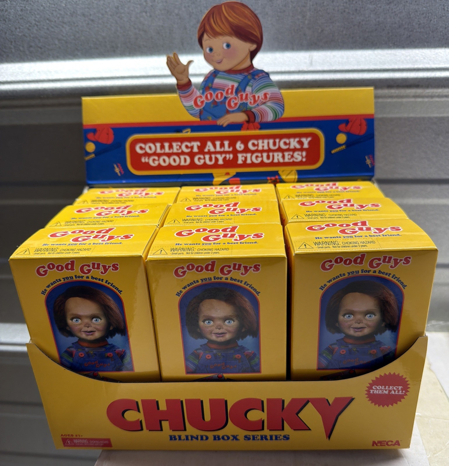 Chucky TV Series Good Guys Entire Blind Box Figures NECA