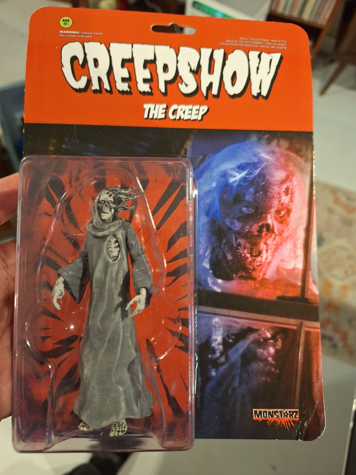 Monstarz Creepshow “The Creep” retro action figure Romero Savini King