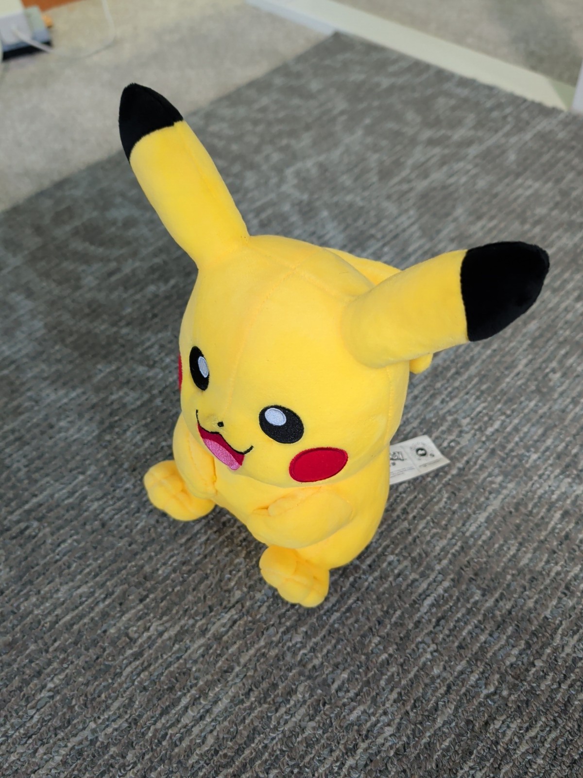 Pikachu Plush Pokemon 10 Inch. For Sale In mainland China Only