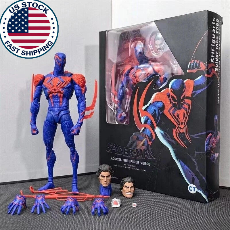 CT Toys Spider-Man 2099 Across The Spider-Verse 6in Action Figure Boxed US STOCK