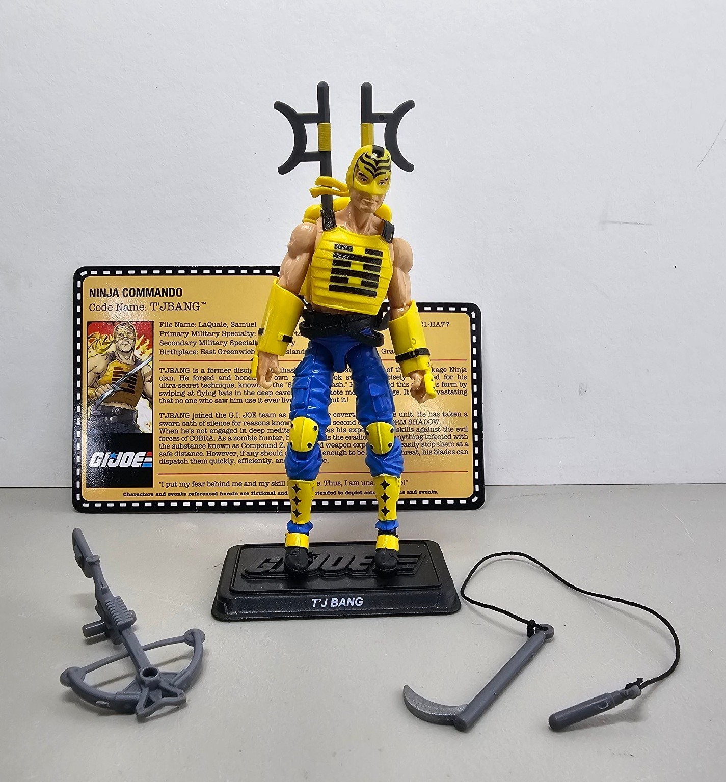 GI Joe T’Jbang Figure 2014 Dallas Con Exclusive Ninja Force