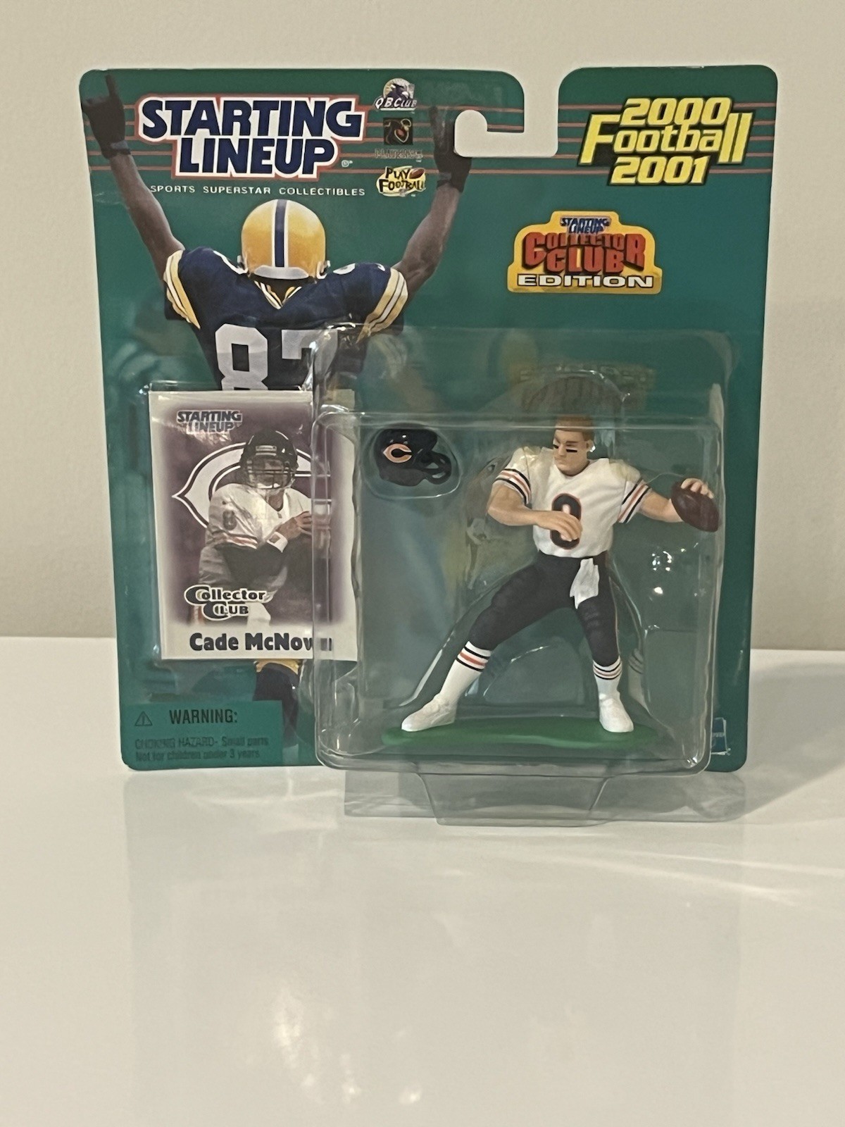 NEW 2000 NFL Starting Lineup Action Figure Cade McNown Chicago Bears