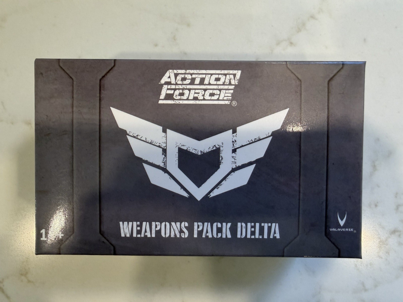 Valaverse Action Force Weapons Pack Delta. Brand New and Sealed.