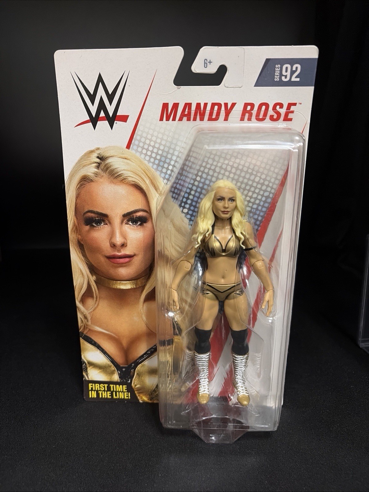 WWE Wrestling Mandy Rose (2018) Mattel First Time In The Line Figure