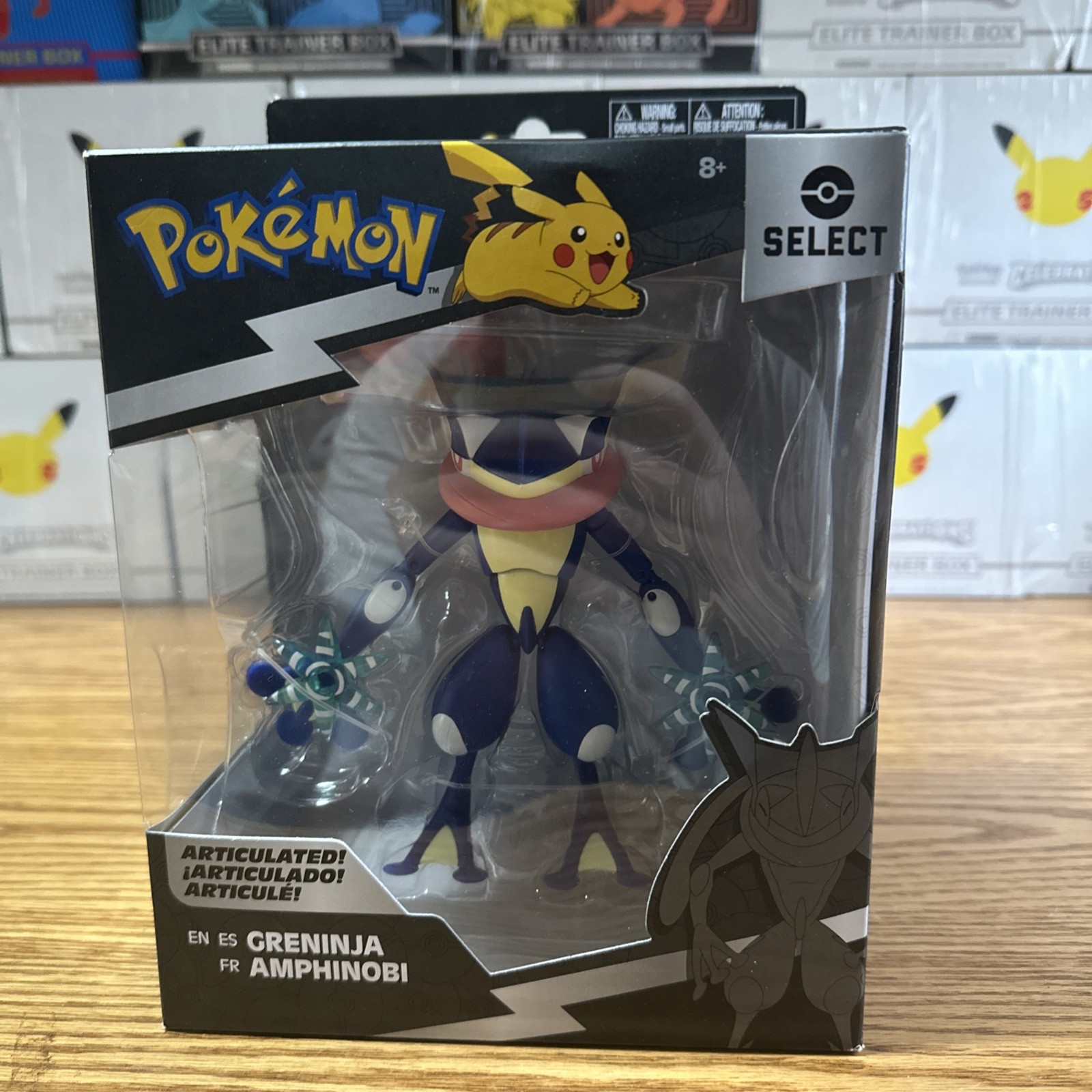 Pokemon Greninja Super-Articulated 6 inch Pokémon Figure Jazwares Collectible