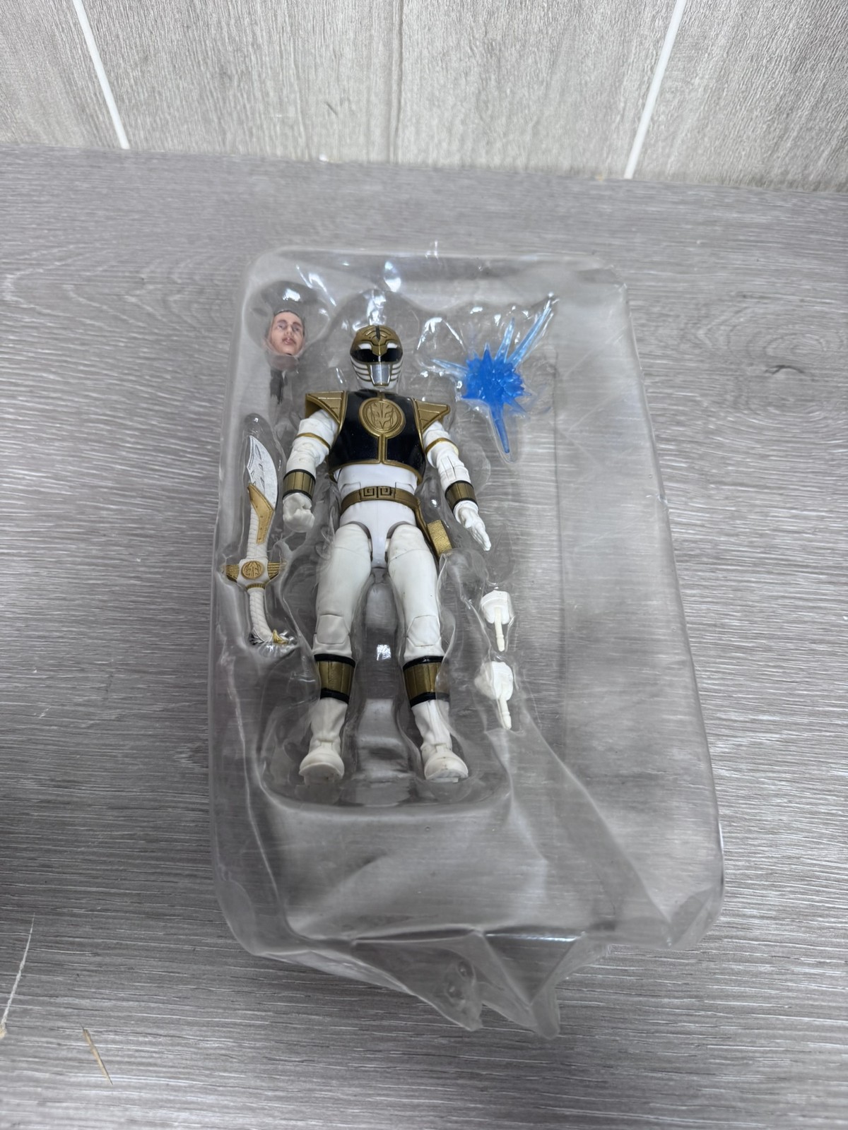 Power Rangers Lightning Collection Mighty Morphin White Ranger Action Figure