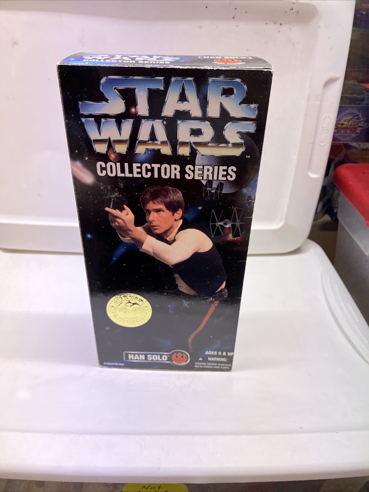 STAR WARS HAN SOLO 1996 VINTAGE Collector Series 12” Kenner Doll Action Figure