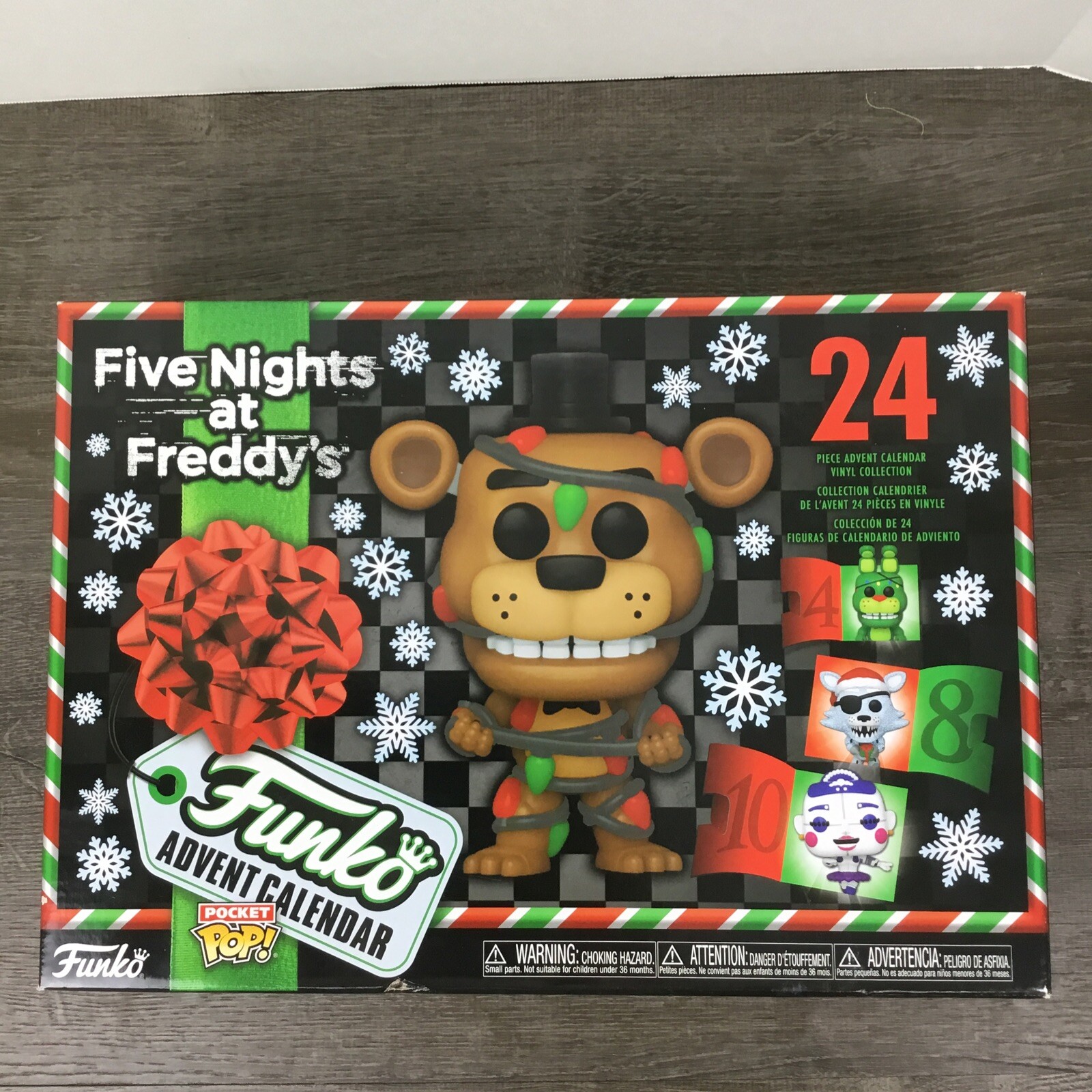 Funko Pop! Pocket Five Nights at Freddy’s 2023 Advent Calendar 24 Figures USED