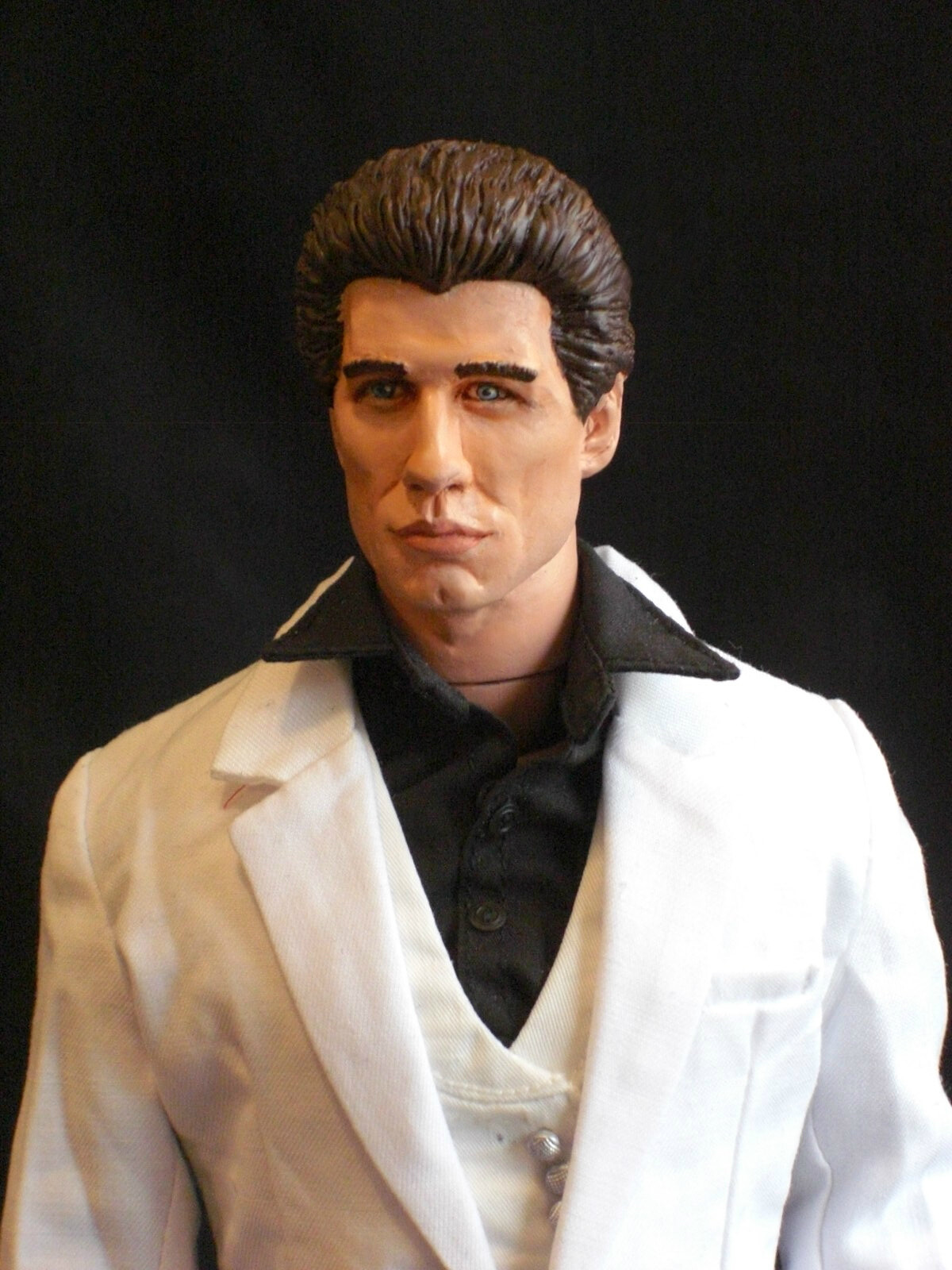 JOHN TRAVOLTA 1/6 Custom Figure SATURDAY NIGHT FEVER LP cd dvd era DOLL