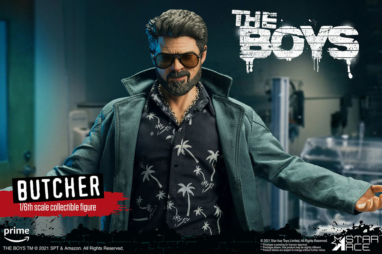 Billy Butcher Deluxe Sixth Scale Figure Star Ace Toys Ltd 1/6 th scale
