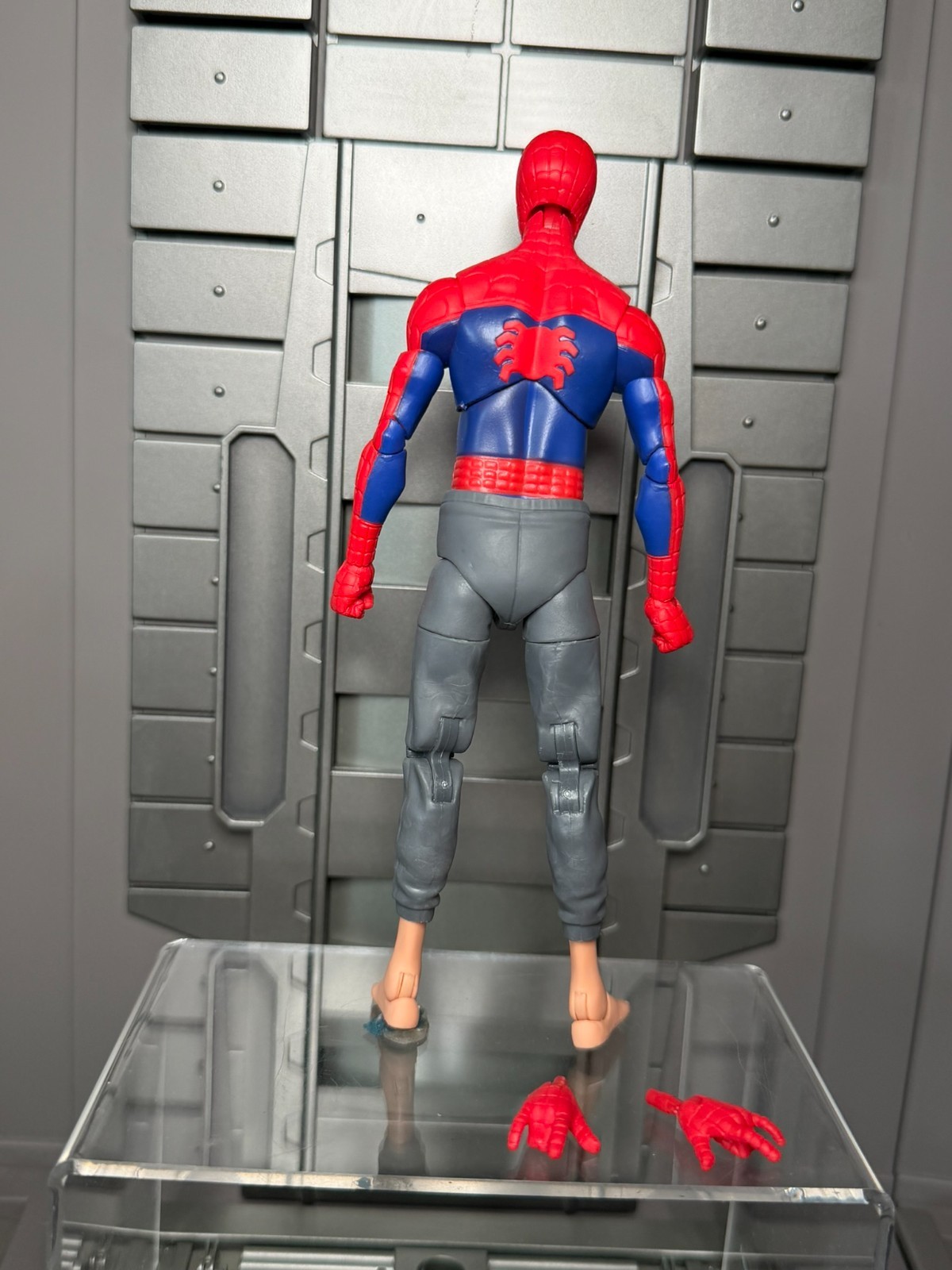 PETER B. PARKER Marvel Legends INTO THE SPIDER-VERSE 6″ Loose COMPLETE FIGURE
