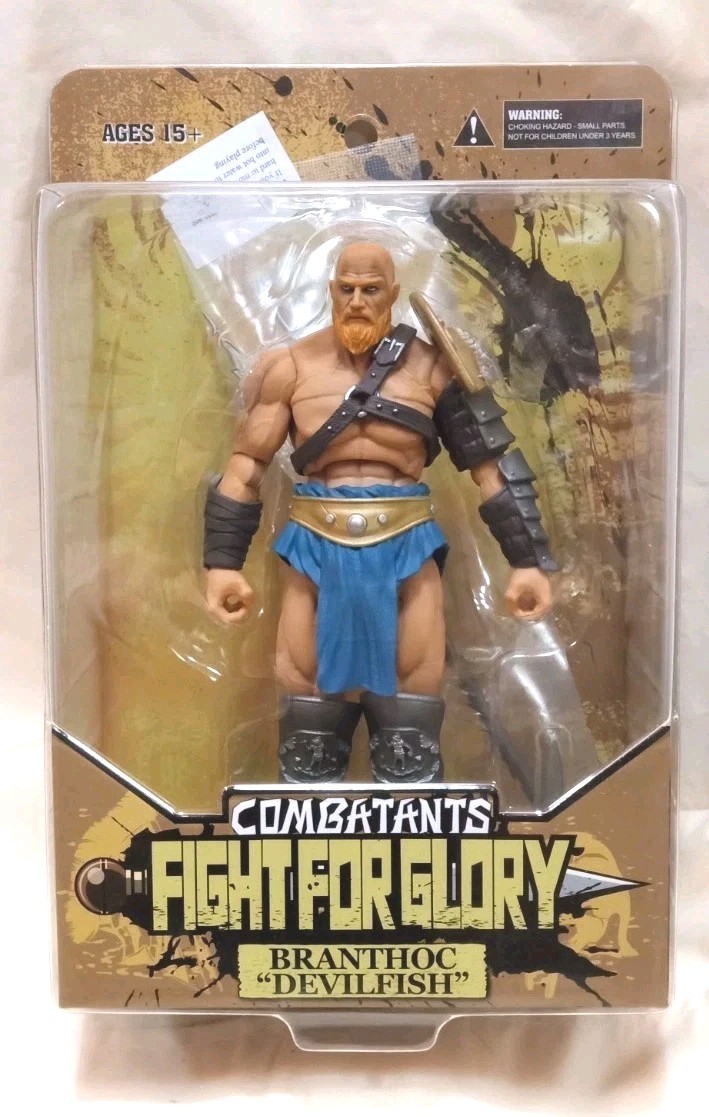 Xesray Studio Combatants Fight For Glory BRANTHOC aka DEVILFISH 1:12 Figure