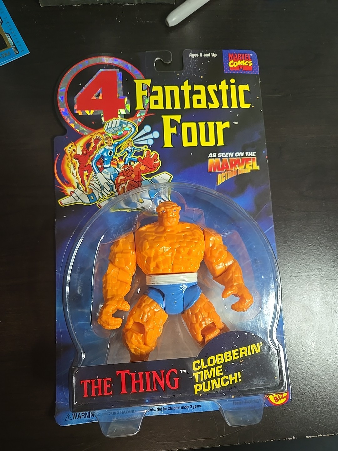 1994 Toy Biz Marvel Fantastic Four The Thing Action Figure 45101 UNOPENED