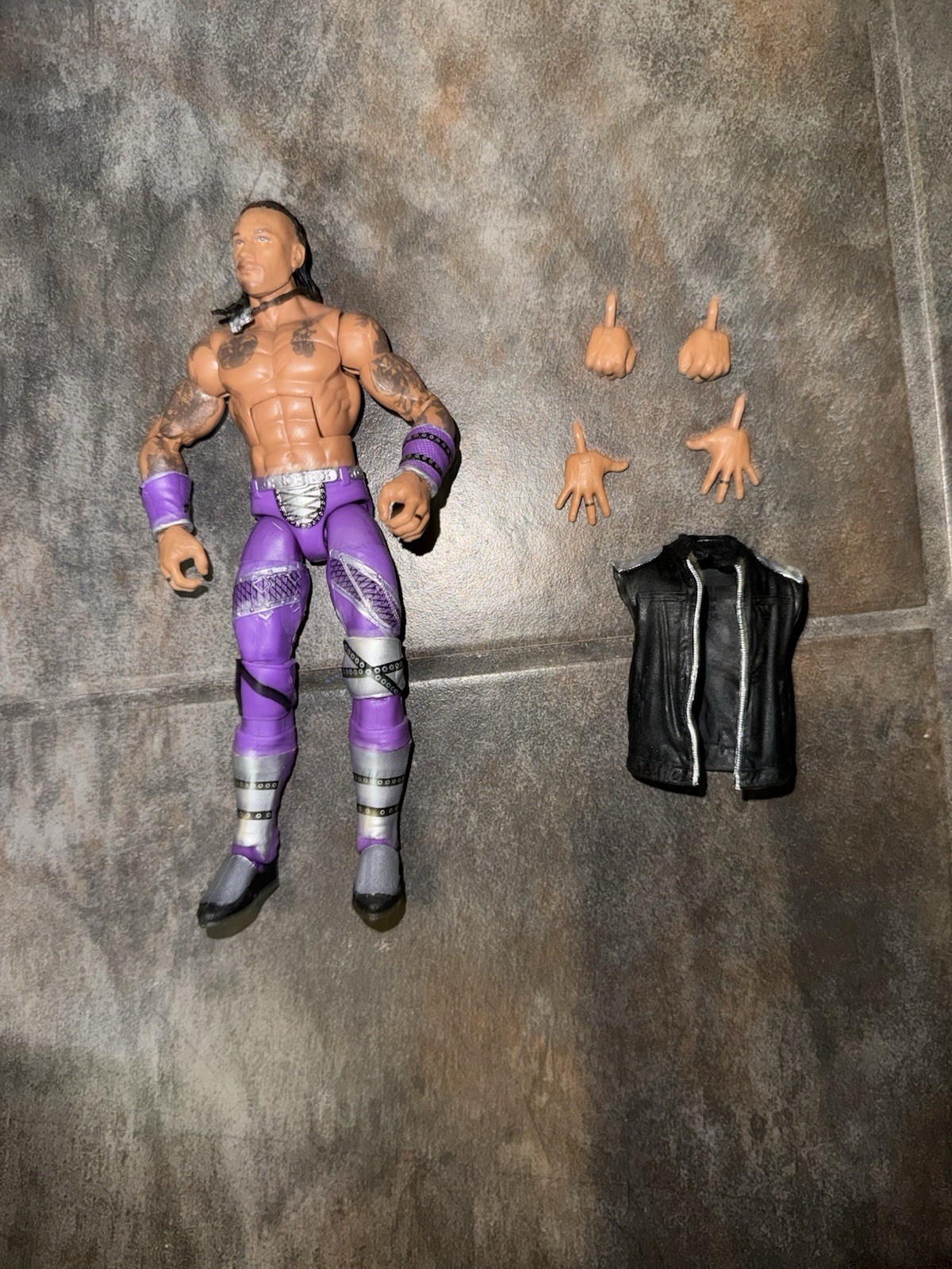 Mattel WWE Elite Collection Damian Priest R-Truth Smackdown Tag Belts